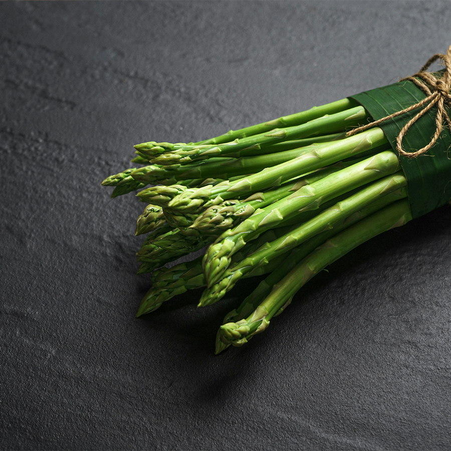 Spargel essen Weserbergland Frischer Spargelbund