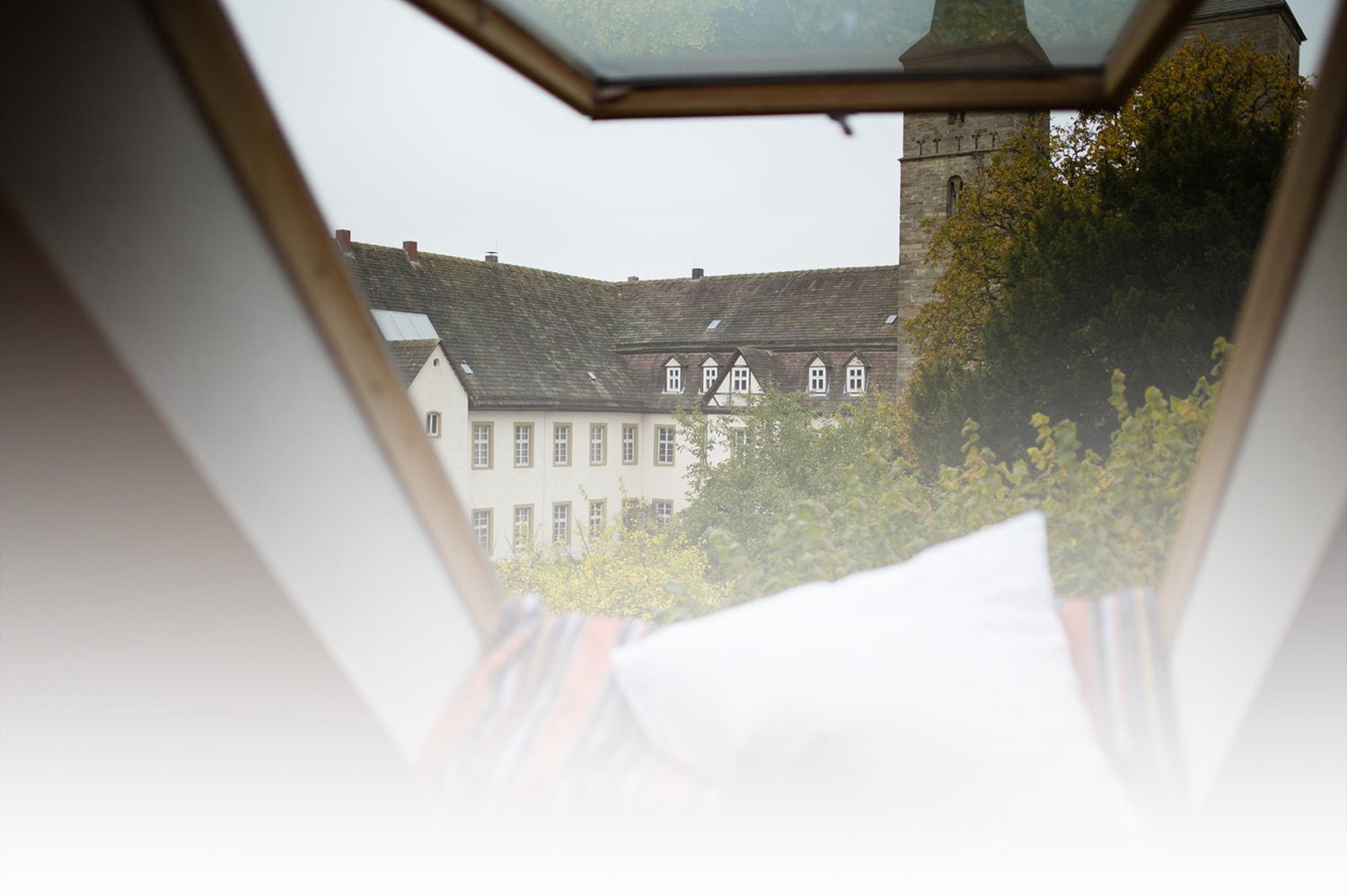 Hotel Klosterkrug Aussicht aus Hotelzimmer